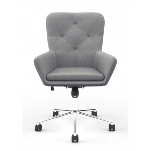 Alphason Furniture Benjamin Grey Fabric Office Chair